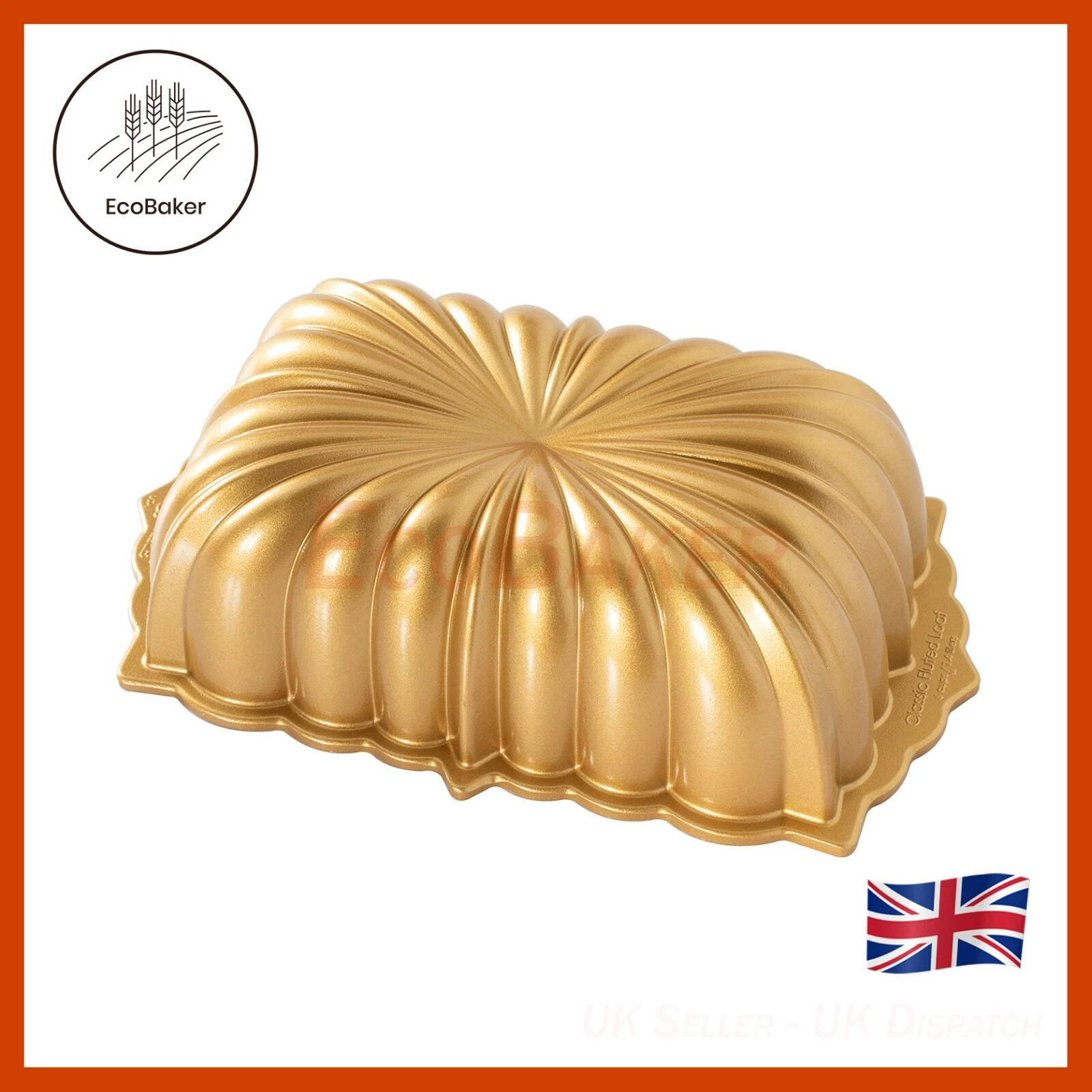Nordic Ware 81677 - Classic Fluted Loaf Bundt Bundt® Pan - UK Dispatch