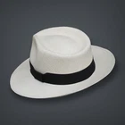 Genuine Panama Hat Montecristi "Havana" Fino regular Men Woman Straw hat UPF 40+