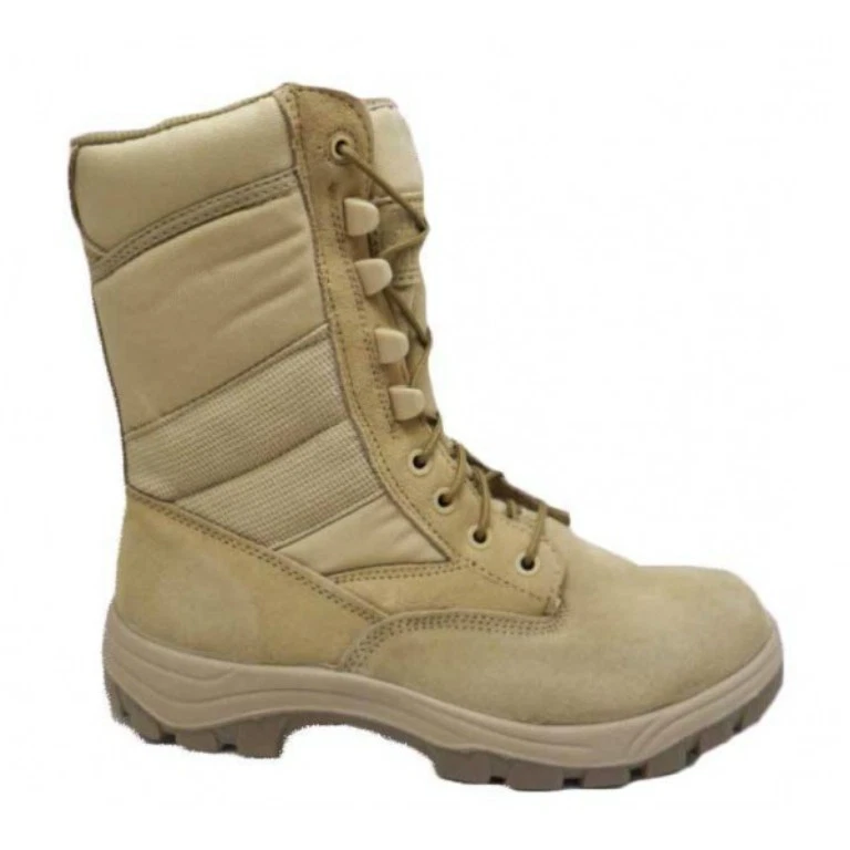 *SALE*- Work Zone 8" Waterproof Desert Tactical Boot -N875- SAND - Image 2 of 2