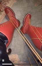 Wesco Jobmaster 10.5eee Boots, Redwood, 18 Inches Tall Used but good condition