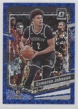 2023 Panini Donruss Optic Fast Break Blue Prizm 28/49 Cameron Johnson #166 0ud4