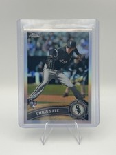 2011 Topps Chrome #205 Chris Sale Silver Refractor Parallel RC Atlanta Braves