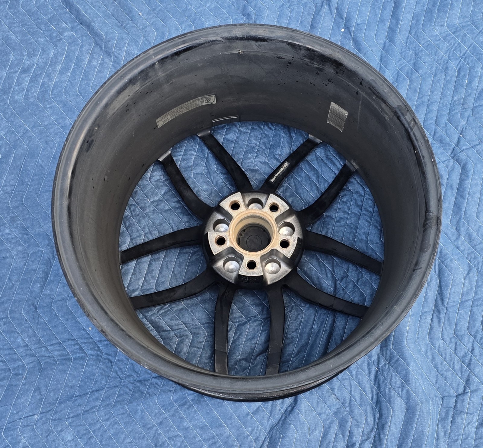 Lamborghini Huracan LP580 610 Rear Wheel Used 4T0601017Q Lp610 Black Mimas