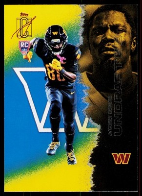 2025 Topps Signature Class #243 Ja'Corey Brooks Blue & Yellow