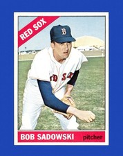 1966 Topps Set-Break #523 Bob Sadowski NM-MT OR BETTER *GMCARDS*