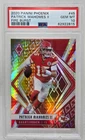 2020 Phoenix PATRICK MAHOMES II Fire Burst Refractive Card PSA 10 Gem Mint