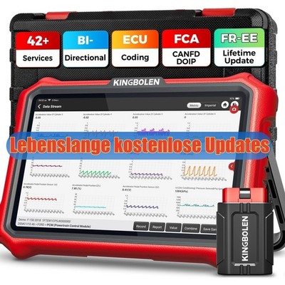 KINGBOLEN K8 PRO OBD2 Diagnosegerät Bidirektionales Car Scan Tool ECU-Codierung*