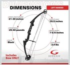 Left Hand Genesis Gen-X Compound Bow for Archery & Hunting BUNDLE. Local Pickup. — photo 4
