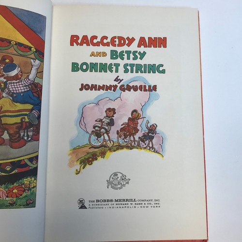 Raggedy Ann and Betsy String Johnny Gruelle Scarce 1960 eBay
