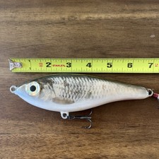 Bruce Hand Carved Glide Bait 6.5” 3.5oz Baitfish RARE