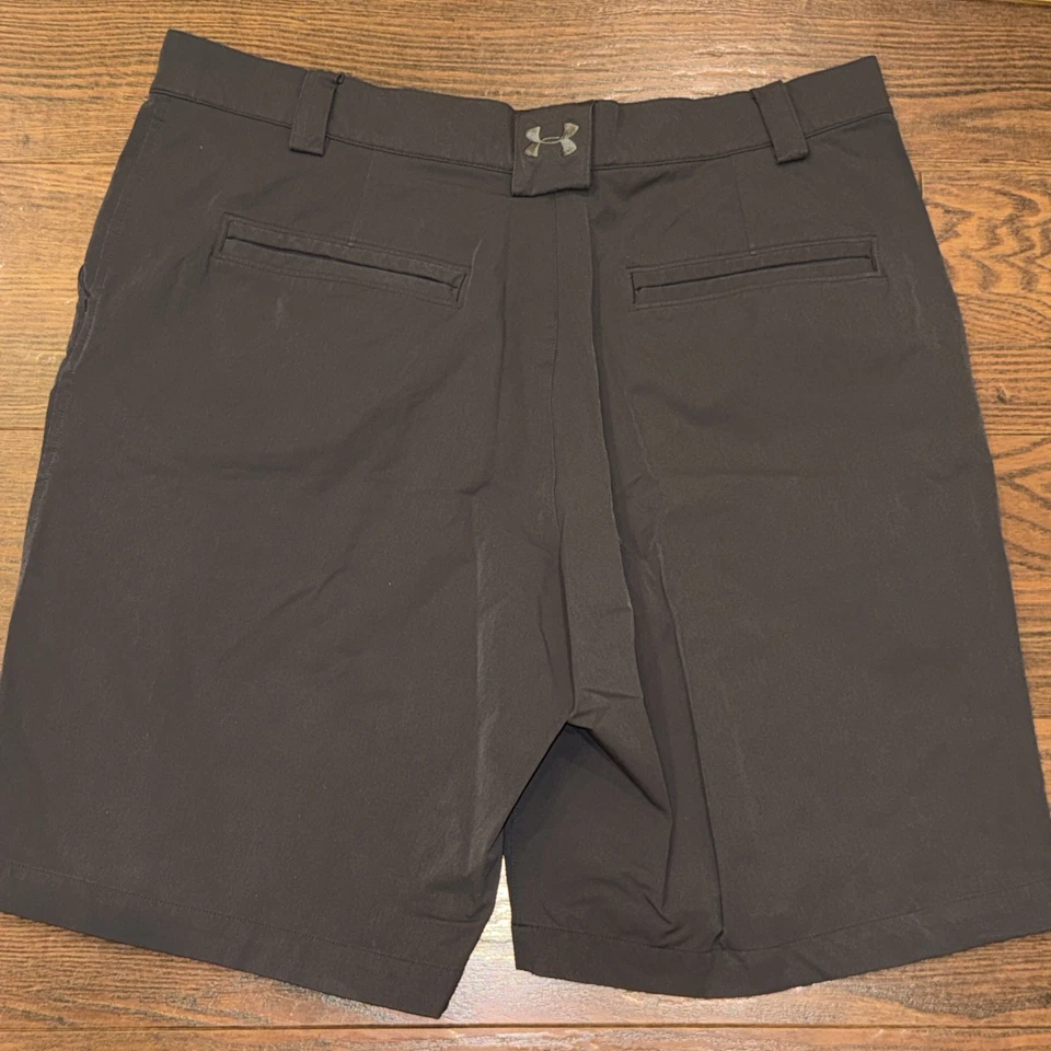 Шорты для гольфа мужские Under Armour Performance Tech 207276 36R 38 дюймов повседневные серые китайские - Изображение 4 из 4