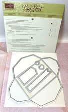 Stampin' Up Sizzix GIFT CARD ENVELOPE  TRIMS Thinlits Dies Retired 135854