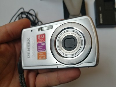 PENTAX Pentax Optio M40 8.0MP Digital Camera - Silver for sale
