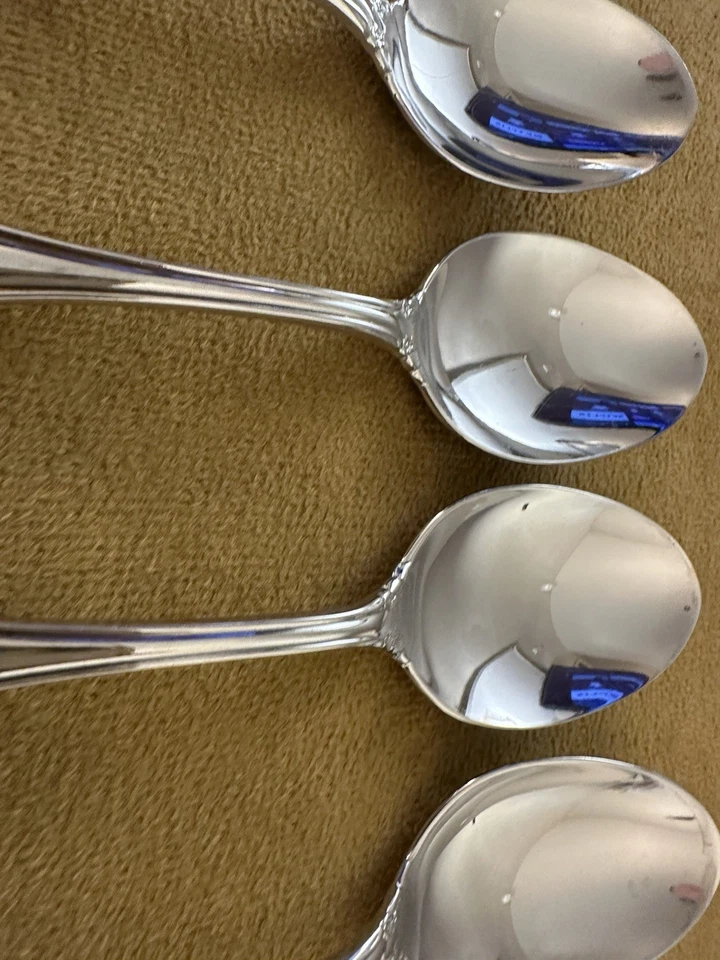 Cubo Oneida Dover (12) cucharas sopera reliquia inoxidable - ¡Excelente! Foto 3 de 4