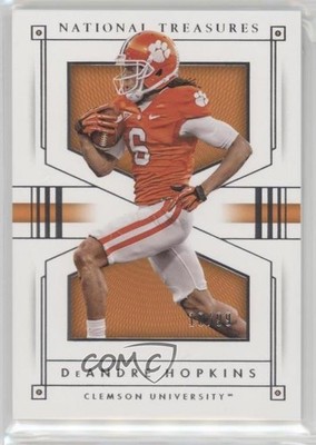 2016 Panini National Treasures Collegiate 10/99 DeAndre Hopkins #23 1j2