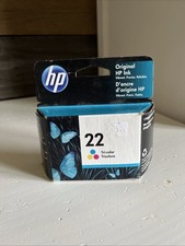 hp 22 tri-color ink cartridge-new