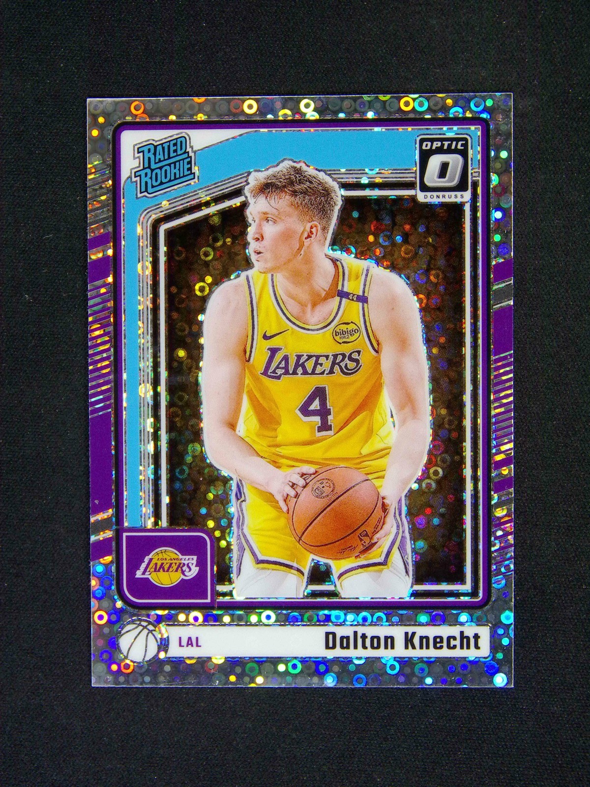 2024-25 Panini Donruss Optic Dalton Knecht #256 Rated Rookie Fast Break