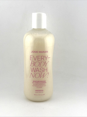 Josie Maran Everybody Wash   UNSCENTED   16 oz New Sealed