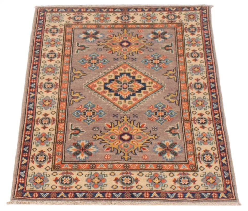 2'7" x 4'1" Hand Knotted Oriental Carpet Traditional Wool Area Rug - Image 3 of 4