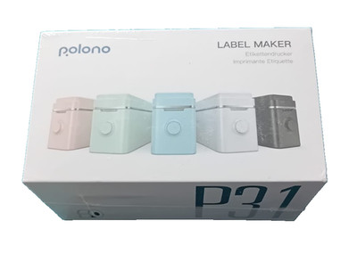 Polono P31 Label Marker Weiß Neu