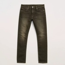 Mens Jeans Slim Fit Stretch Skinny Denim Trousers Cotton Pants