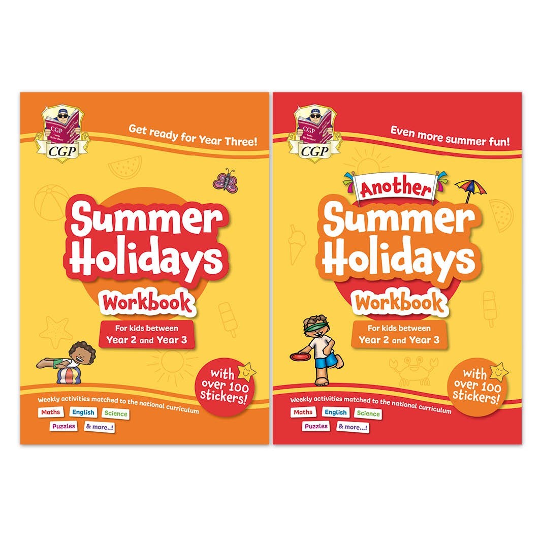 Various Publishers Ks1 Summer Holidays Activity Workbook Bundle – For Kids Between Year 2 And Year 3 (Ages 6-7) Cgp - Image 3