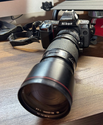Nikon N8008s 35mmFilm SLR/Tokina AT-X SD 80-200mm f/2.8 Lens/Tamron AF TC TESTED