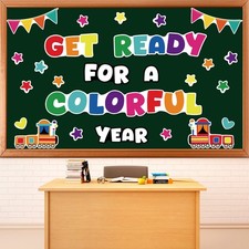 Classroom Bulletin Board Decoration Set Colorful Wall Decor for Kindergarten