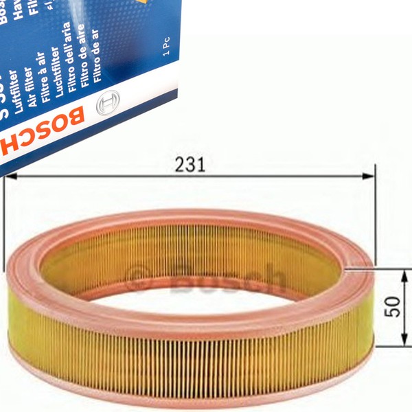 Bosch 1457429920 Luftfilter FüR Ford Escort Express Fiesta Orion 1.0 1.1 1.3-image