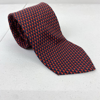 Brooks Brothers Men Silk Necktie USA Luxury Designer Tie pattern premium Makers