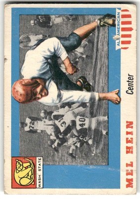 1955 Topps All-American #28 Mel Hein