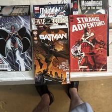 Comic Book Lot Of 50 All Different Titles Ran...