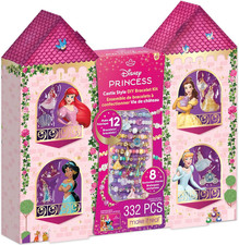 4227 Set 12 Braccialetti Fai Da Te Castello Principesse Disney, 332 Pezzi, Kit G