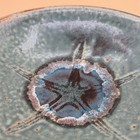 Mindigo Art Pottery 8 Inch Bowl With Unique Green And Blue Glaze Starfish — photo 7
