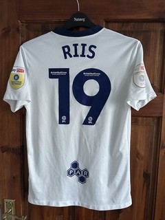 Preston North End FC 2022/23 Home Nike Football Shirt Adult Medium Riis PNE £3