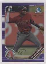 2019 Bowman Chrome Prospects Purple Refractor /250 Geraldo Perdomo #BCP-191 uk2