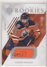 2018 Upper Deck Ultimate Collection Rookies Jerseys /399 Cooper Marody #79 a2v
