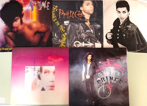 Prince 12" Vinyl Record Bundle Job Lot 5 x 12" Prince and new power Generation