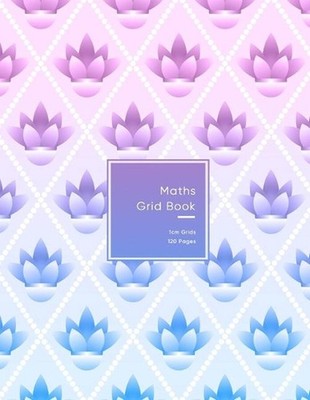 Maths Grid Book: 1cm size graph paper grid book for students or Mathematician Pi