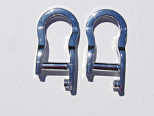 Chevrolet Gmc 1500 Truck Chrome Front Tow Hooks Very Good 24.95 Free Shipping