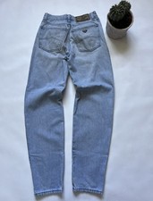 Pantalon en jean bleu Armani Jeans MOM homme taille 28