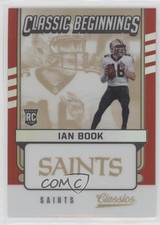 2021 Panini Classics Classic Beginnings Red 6/50 Ian Book #CB-IB 0a6