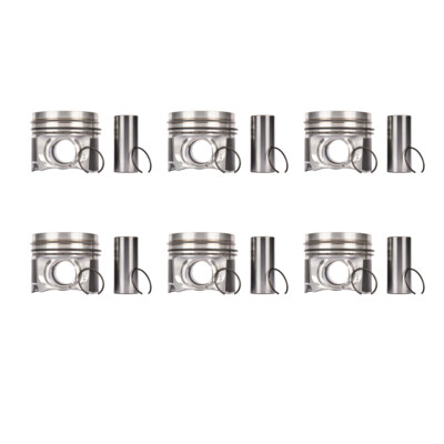 6x Kolben satz für Audi A4 A6 A7 A8 Q5 Q7 Touareg 3.0 TDI CLA CDU CTC 059107065