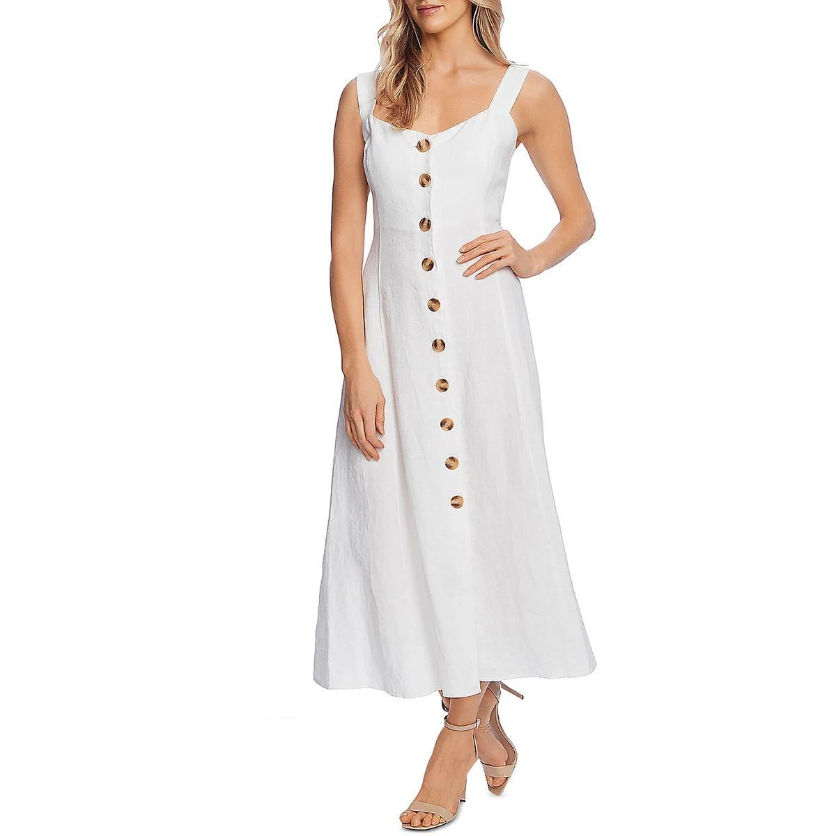 Vince Camuto Womens Sleeveless Casual Midi Dress BHFO 5555