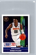 2021-22 Panini NBA Sticker & Card Collection #104 - Bones Hyland Draft 2021 26th