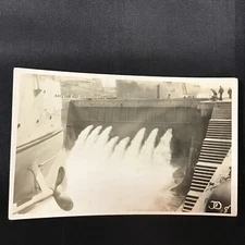 1921 Philadelphia PA Military Naval Yard Photo Postcard Post Card