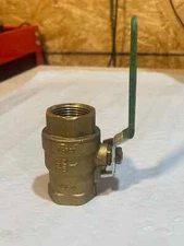 Lansdale BRS125G Ball Valve 1" Threaded Brass 600 WOG 1/2PSI  Full Port (E2)