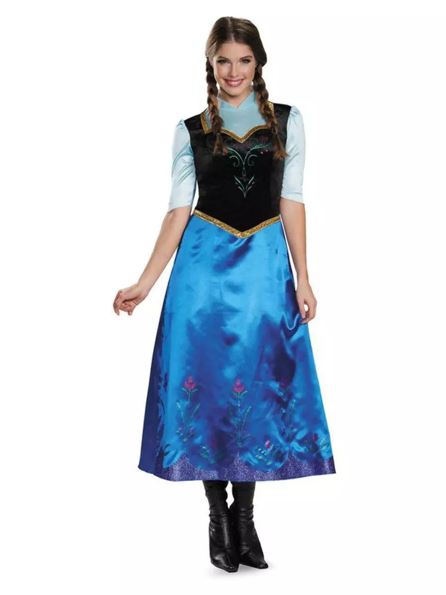 Costume top anna adulte