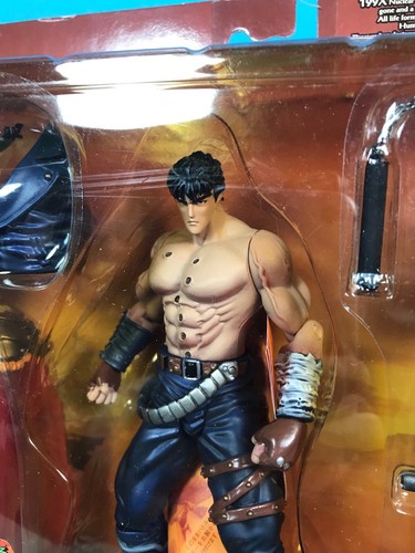 10193 Ken il Guerriero Hokuto no Kenshiro deluxe kaiyodo action figure set - Foto 3 di 12