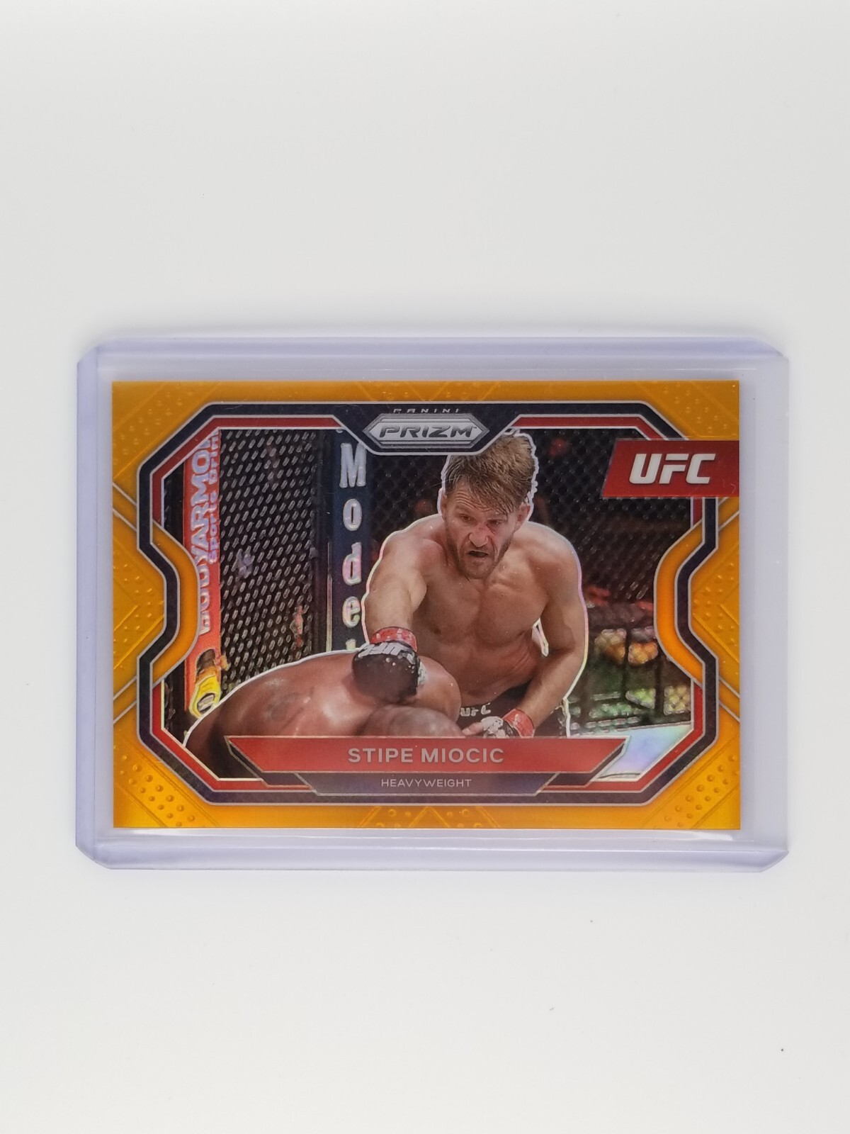 2021 Prizm UFC Debut Stipe Miocic Orange #/99 - #177